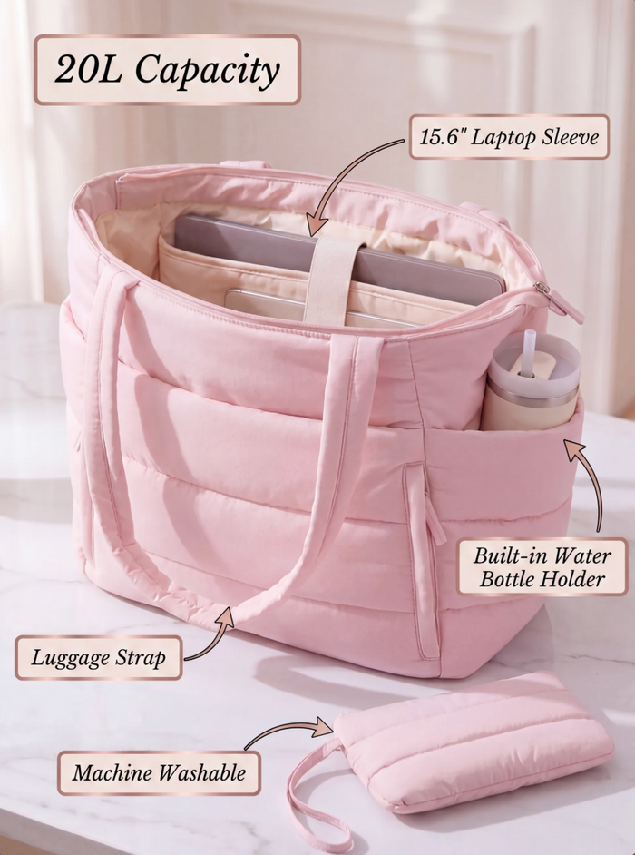 The Cloudcarry Puffer Tote